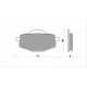 PASTIGLIE FRENO POST. "SBS" SINTERIZZATE YAMAHA XT Z 600 TENERE '88-'90