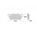 PASTIGLIE FRENO POST. KYMCO PEOPLE S 125/200/250/300-PEOPLE GT 125/200/300