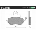 PASTIGLIE FRENO ANT.SUZUKI TU/INTRUDER 250 