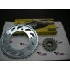 KIT CATENA-CORONA-PIGNONE "REGINA" 16/43 HONDA HORNET 600 '07-'13