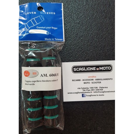 COPPIA COPRILEVE BICOLORE NERO/VERDE