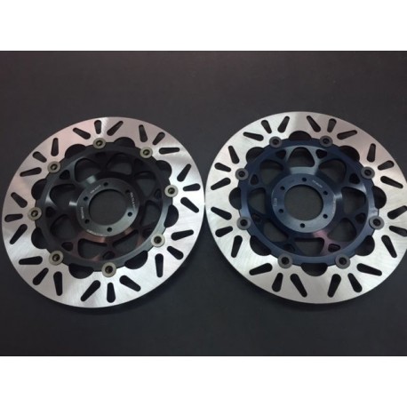 COPPIA DISCHI FRENO ANT. FLOTTANTI "NEWFREN" HORNET 600 '05-'06/ 600 S '00-'04
