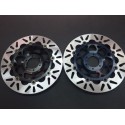 COPPIA DISCHI FRENO ANT. FLOTTANTI "NEWFREN" HORNET 600 '05-'06/ 600 S '00-'04