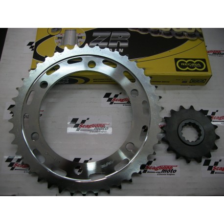 KIT CATENA-CORONA-PIGNONE "REGINA" 16/42 YAMAHA TDM 900 '02-'09