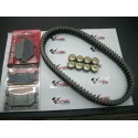 KIT TAGLIANDO YAMAHA T-MAX 500 01-03 (CINGHIA+RULLI+PASTIGLIE ANT. E POST.)