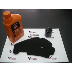 KIT TAGLIANDO PIAGGIO BEVERLY 250 (OLIO+FILTRO OLIO+FILTRO ARIA+CANDELA)
