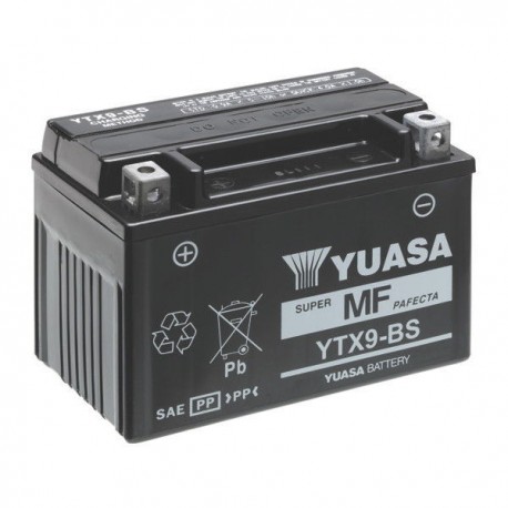 BATTERIA YUASA "YTX9-BS" X-MAX 250-BURGMAN-BRUTALE 
