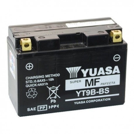BATTERIA YUASA YT9B-BS "YAMAHA R6-T MAX"