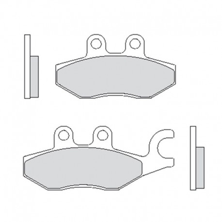 PASTIGLIE FRENO POST. PIAGGIO XEVO 125/250-X7 125/250/300