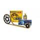 KIT TRASMISSIONE CATENA-CORONA-PIGNONE HONDA SHADOW 750 '96-'04