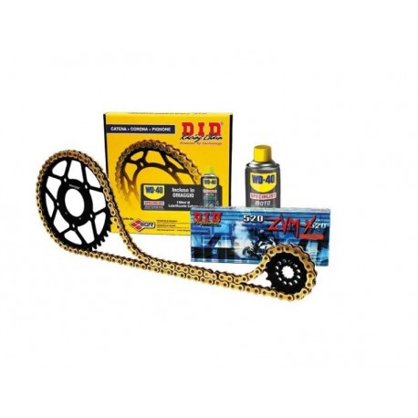 KIT TRASMISSIONE CATENA-CORONA-PIGNONE HONDA SHADOW 750 '96-'04