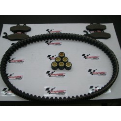 KIT TAGLIANDO BEVERLY 250 INIEZIONE (CINGHIA+RULLI+PASTIGLIE ANT. E POST.)