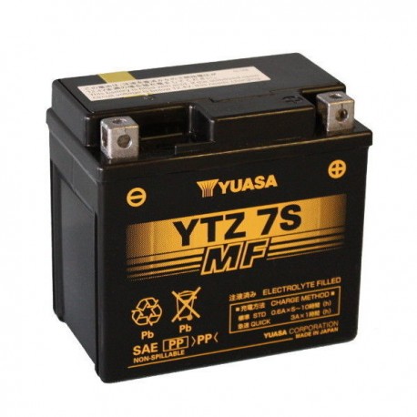 BATTERIA YUASA YTZ7S HONDA CBR/YAMAHA YFZ