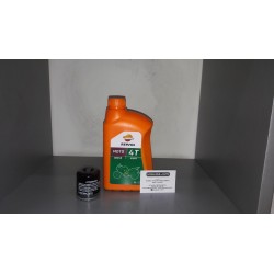 OLIO REPSOL 10W40 (LT 1) + FILTRO OLIO PIAGGIO CARNABY 125 '07-'12