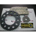 KIT CATENA-CORONA-PIGNONE "REGINA" 16/45 GSX-R 600 '97/GSX-R 750 '98-'99