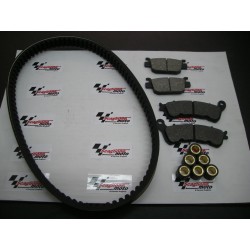 KIT TAGLIANDO HONDA SH 125/150 DD (CINGHIA+RULLI+PASTIGLIE ANT. E POST.)