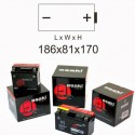 BATTERIA "ASAKI" 52015 12V 20AH