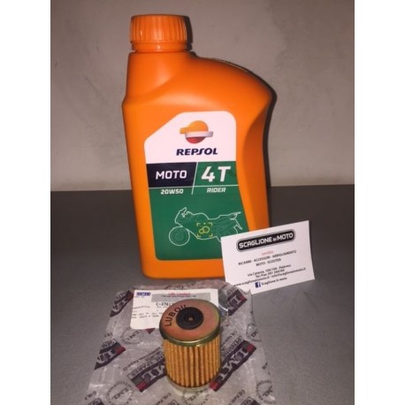 KIT TAGLIANDO LML STAR 4T 200 (OLIO+FILTRO OLIO ORIGINALE)