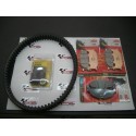 KIT TAGLIANDO T-MAX 500 04-11 (CINGHIA-RULLI-2 CP.PASTIGLIE ANT-PASTIGLIE POST)