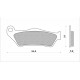 PASTIGLIE FRENO ANT. PIAGGIO BEVERLY 400 '06-'08