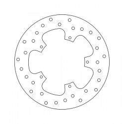 DISCO FRENO ANTERIORE "NEWFREN" GILERA NEXUS 125/250/300/500