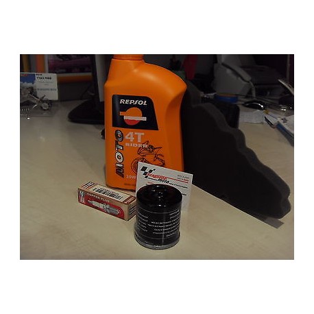 KIT TAGLIANDO PIAGGIO LIBERTY 125/150/200 (OLIO+CANDELA+FILTRO ARIA E OLIO)