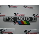 TARGHETTA VESPA ARCOBALENO "PX200E"