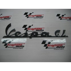 TARGHETTA "VESPA GL" LUNGHEZZA 167 MM CON FORI