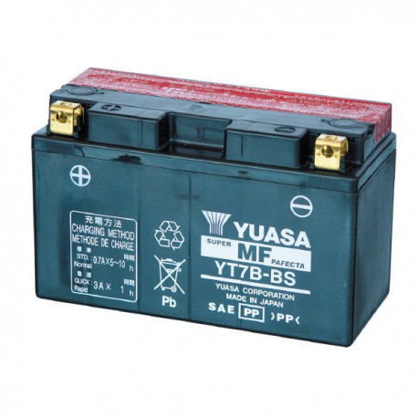 BATTERIA "YUASA YT7B-BS"