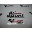 TARGHETTA VESPA "SPORT" 2 PIOLI 3 MM-INERASSE 59 MM