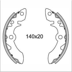 GANASCE FRENO ANT. "NEWFREN" SUZUKI ATV