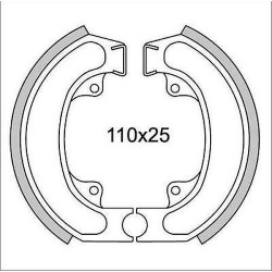 GANASCE FRENO ANT. E POST. "NEWFREN" HONDA SH 50