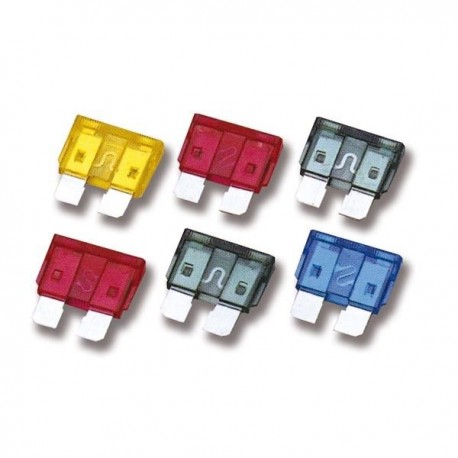 SET FUSIBILI A LAMA DA 3A-10A-15A-25A-30A (20 PEZZI)