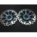 COPPIA DISCHI FRENO ANT. FLOTTANTI HONDA HORNET 600 '00-'06