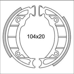 GANASCE FRENO ANT.E POST. "NEWFREN" PIAGGIO FREE/ZIP