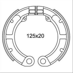 GANASCE FRENO POST. "NEWFREN" PIAGGIO VESPA 50