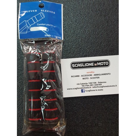 COPPIA COPRILEVE BICOLORE ROSSO/NERO