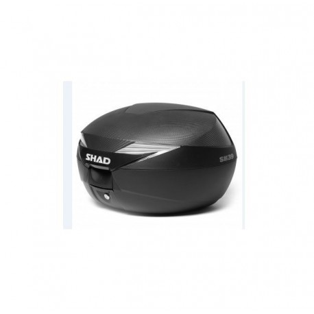 BAULETTO "SHAD SH39" NERO GREZZO CON COVER CARBONIO