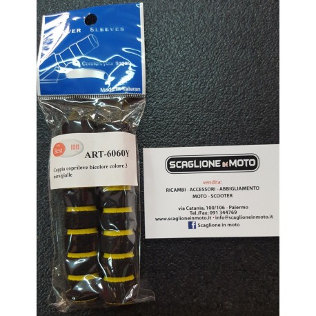 COPPIA COPRILEVE BICOLORE NERO/GIALLO