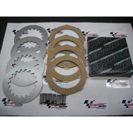 SERIE DISCHI FRIZIONE COMPLETI "NEWFREN" PIAGGIO VESPA PX 125/150/200 '98