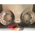 KIT DISCHI FRENO+PASTIGLIE ANT./POST. HONDA SH 125/150 DAL '09