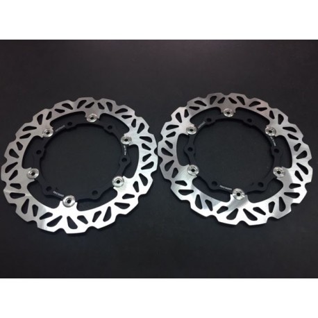 COPPIA DISCHI FRENO ANT. FLOTTANTI "ARTRAX" YAMAHA T-MAX 500 '08