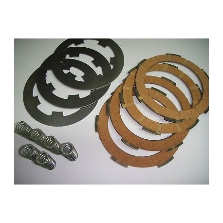 SERIE DISCHI FRIZIONE "NEWFREN" MODIFICA+MOLLE PIAGGIO VESPA HP 50