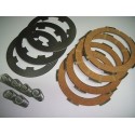 SERIE DISCHI FRIZIONE "NEWFREN" MODIFICA+MOLLE PIAGGIO VESPA HP 50