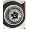 RUOTA ANTERIORE USATA PIAGGIO FLY 125/150 CON DISCO FRENO E PNEUMATICO