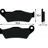 PASTIGLIE FRENO ANT. GILERA NEXUS 500 '03-'08/NEXUS 500 SP '06-'07
