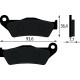 PASTIGLIE FRENO ANT. YAMAHA MAJESTY 125/150/180