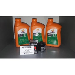 KIT OLIO REPSOL (3LT) + FILTRO OLIO HONDA NT700 DEAUVILLE ABS '06-'12