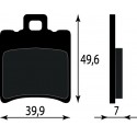 PASTIGLIE FRENO ANT. MALAGUTI F10 50