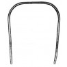 SALVABORDO SEMPLICE PIAGGIO VESPA 125-125 GTR-150 SUPER-150 SPECIAL cromato